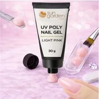 Sun Garden Nails UV-Gel Sun Garden Nails UV Poly Gel Light Pink 30 g, Extreme Dickviskoses Gel