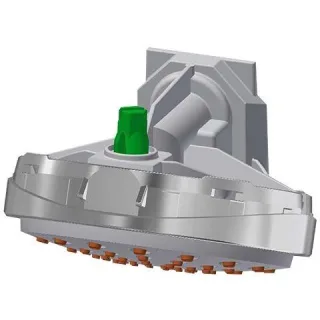 KWC Aquarotter Brauseeinheit, SMARTWAVE, für Duschpaneel, 2030012239, 2030012239 2030012239