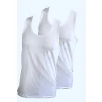 Toker Collection® Muskelshirt Herren Muskelshirt,Tanktop,95% Baumwolle,5% Elasthan (Packung, 2er-Pack) Jersey