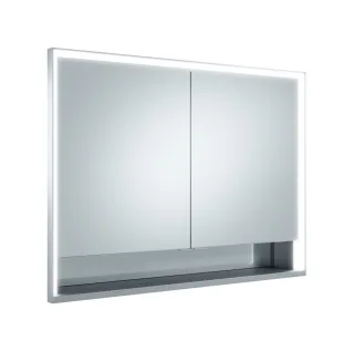 Keuco Spiegelschrank Royal Lumos 14314, Wandeinb.,silber-eloxiert,1000x735x165mm, 14314171301 14314171301