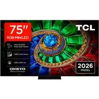 TCL 75RM7LX1 Mini-LED-Fernseher (189 cm/75 Zoll, 4K Ultra HD, Google TV, Apple Airplay 2, 2.000 nits HDR, 100 % BT.2020, ONKYO 2.1)