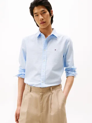 DOBBY STRUCTURE RF SHIRT sweet blue - Gr. - XXL