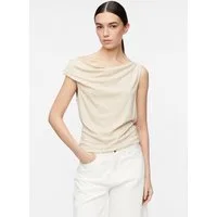 comma Muskelshirt T-Shirt Top mit asymmetrischer Schulter