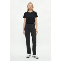 ESRA Straight-Jeans Damen Stretch-Jeans Premium Baumwolle Jeanshose Damen Straight Fit G14 Straight Jeans Damen High Waist Stretch Jeans Damen Regular Hose