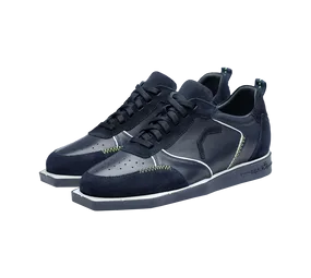 Triple20 Dartschuhe Leder - Blau Weiß
