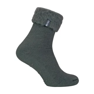1 Pack Herren Weiche Plüschgefütterte Hausschuhsocken