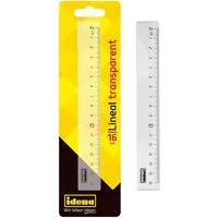 Idena Lineal Idena 602052 - Kunststoff-Lineal mit 16 cm Länge, Millimeter- und