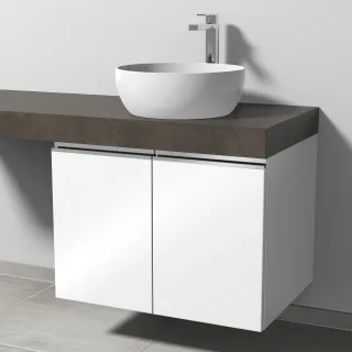 Sanipa Waschtischunterbau mit Türen 2morrow (L2362) 510x700x520 Weiß-Glanz, L236278 L236278