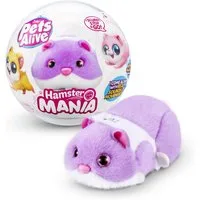 ZURU Robotertier ZURU 9543D - Pets Alive Hamster Mania Serie 1 - Lila