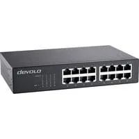 Gigabit Ethernet Switch 16 Port 7235 schwarz