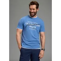 Man's World Rundhalsshirt Neue Kollektion! normale Passform, Kurzarm, mit Print-Applikation