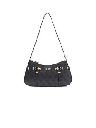 Guess Schultertasche Kohle-Logo