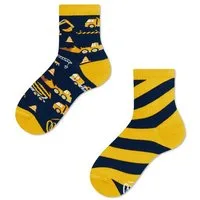 Many Mornings Freizeitsocken Many Mornings Kids Sock the Builder (1 Paar, 1-Paar, 1 Paar) immer ein dismatching Paar