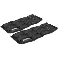 GORILLA SPORTS Zusatzgewichte Gewichtsmanschetten 2er Set Laufgewichte Fußgewichte Handgelenke, 7 kg