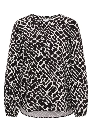Cecil - Bluse mit grafischem Muster rot - Gr. - S
