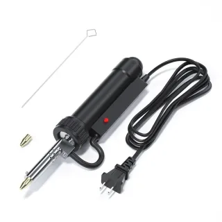 Handskit 110V/220V Electric Tin Sucker Dual-Use Electric Soldering Iron Gun Electric Heat Suction Tin Pump Electronic Di