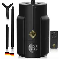 THE GROW Luftbefeuchter Nebel PRO 6L Ultraschall mit Sensor und Schlauch, 6 l Wassertank, Hygrostat, externer Sensor, Schlauch, Timer, Top-Fill, Auto-Stopp