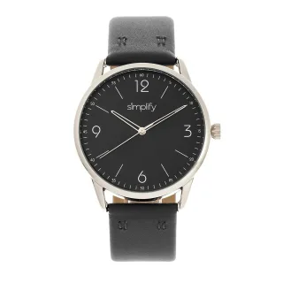 Vereinfachen Sie die 6300 Lederarmbanduhr
