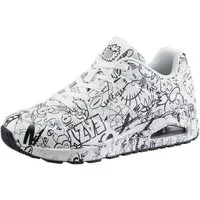 Skechers UNO-PROCESS SKETCH Sneaker mit coolem Sketchprint, Freizeitschuh, Halbschuh, Schnürschuh