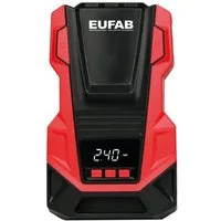 EUFAB Luftpumpe EUFAB Luft-Kompressor Dual Power 12V/230 V
