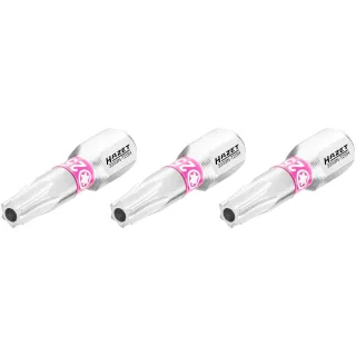 HAZET Bit Sechskant 6,3 (1/4 Zoll) Tamper Resistant TORX Profil 3 Stück - 2223N-T25H/3