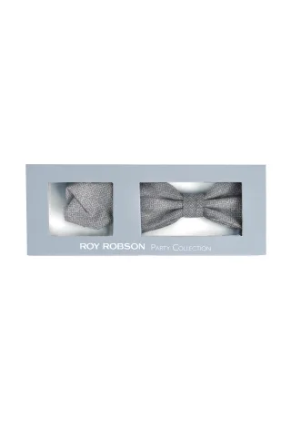 ROY ROBSON - Krawatte 20-60 0-60-14719-10053-00 light grey - Gr. - 50
