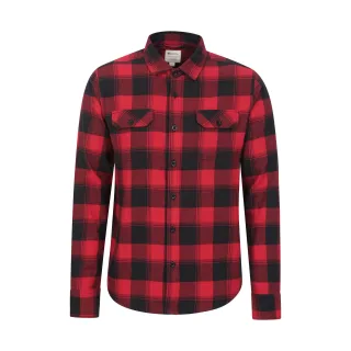 Mountain Warehouse - "Trace" Hemd für Herren Langärmlig (Rot)