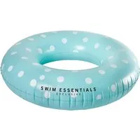 Swim Essentials Schwimmring Schwimmring 90 cm Blau mit Weiß Punkte, Schwimmreifen Reifen Ring Schwimmhilfe