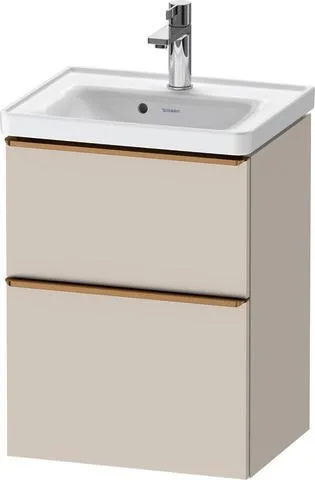 Duravit D-Neo Waschtischunterbau wandhängend Taupe Matt 484x372x625 mm - DE4350004910000 DE4350004910000
