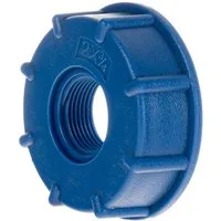 Garronda Auslaufventil IBC Adapter S60x6 mit Innengewindefür Container Mauser GD-0210, (IBC Auslaufventil), S60x6 mit 3/4" Innengewinde