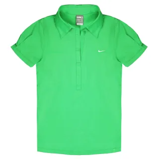 Nike Dri-Fit Short Sleeve Polo Shirt Green Womens Tennishemd 327803 388
