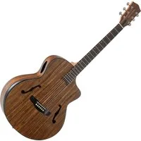 Classic Cantabile Westerngitarre SHG-2WN LaBelle Westerngitarre - Die etwas andere Gitarre, Korpusform: Grand Auditorium w/ Cutaway