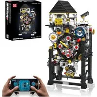 Mould King 10159 Cybepunk Uhr Konstruktions-Spielset, (3181 St)