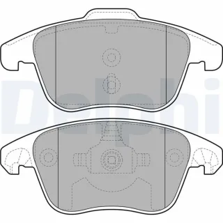 Delphi Bremsbel?ge vorne Citroen C4 Ds4 Ds5 DS Ds Peugeot 3008 5008