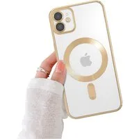 Wörleonline Handyhülle für Apple iPhone 12 mit integriertem Kameraschutz, TPU Schutzhülle, MagSafe kompatible Hülle