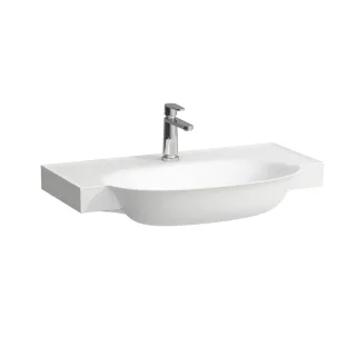 LAUFEN Waschtisch The New Classic 480x800x165, 3 Hl. , ohne Überlauf, weiss, H8138550001581 H8138550001581