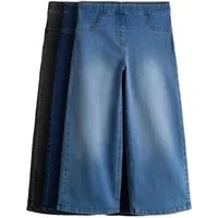 The Set Jeansjeggings The Set Schlupf-Jeggings mit weitem Bein, 3er-Pack (3-tlg)