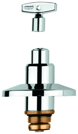 Grohe Oberteil 11551 3/4" für UP-Ventile mit Steckschlüssel chrom, 11551000 11551000