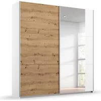 rauch Schwebetürenschrank Kleiderschrank Schrank Garderobe AURELIO (3 Ausstattungen BASIC/CLASSIC/PREMIUM (inkl. SOFT-CLOSE-FUNKTION) zeitloses Design, viele Farben, Breiten 175/218/261 cm MADE IN GERMANY