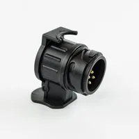 ProPlus 13>7 Kurz Adapter 13 poliger Stecker auf 7 polige Anhängersteckdose Anhänger-Adapter, sofort einsatzbereit