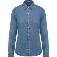 Kariban Outdoorhemd Damen Denimhemd