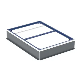 Geberit Duofix Installationsrahmen 551523001 100 x 140 cm, für Duschfläche 110-140cm, für 7 Füße