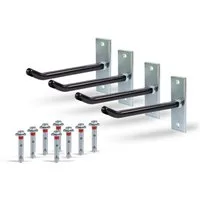Alberts Wandhaken Alberts 801960 Felgenhalter-Set, Wandhalterung für Autofelgen, Reifenh, Alberts Wandhalter Felgenhalter-Set Reifenhalter Wandhaken Halter Reif
