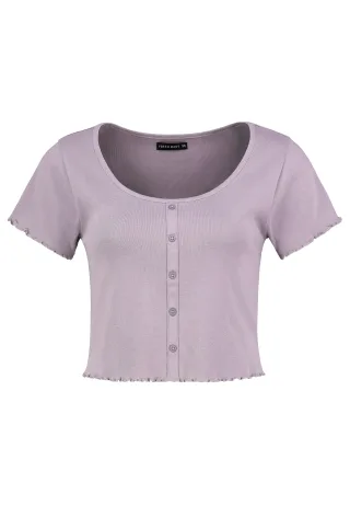 Authentic Style - RE9CIFQtU2hpcnQgQmFzaWMvVU5JIA== grey lilac - Gr. - M