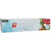 Starpak Gefrierbeutel 24 Gefrierbeutel, LLDPE 10 l 60cm x 40cm transparent in Faltschachtel