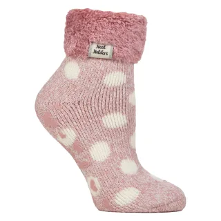 Damen Kuschelige Flauschige Schlafsocken mit Federkragen