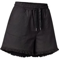 OriginalYou Chinoshorts Sommer Shorts Damen Strand Bermuda Kurze Stretch Hose Stretchgewebe in modernem Knitterlook, elastischer Bund mit Kordelzug