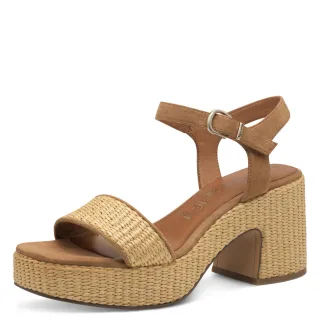 Tamaris - Da.-Sandalette tan - Gr. - 40