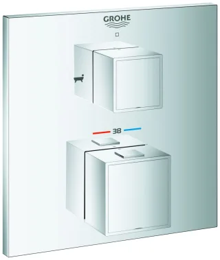 GROHE THM-Wannenbatterie Grohtherm Cube 24155 FMS für 35600 2-Wege-Umst. chrom, 24155000 24155000