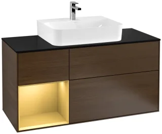 Villeroy & Boch Waschtischunterschrank Finion F16 1200x603x501mm WT mittig, F162HFGN F162HFGN